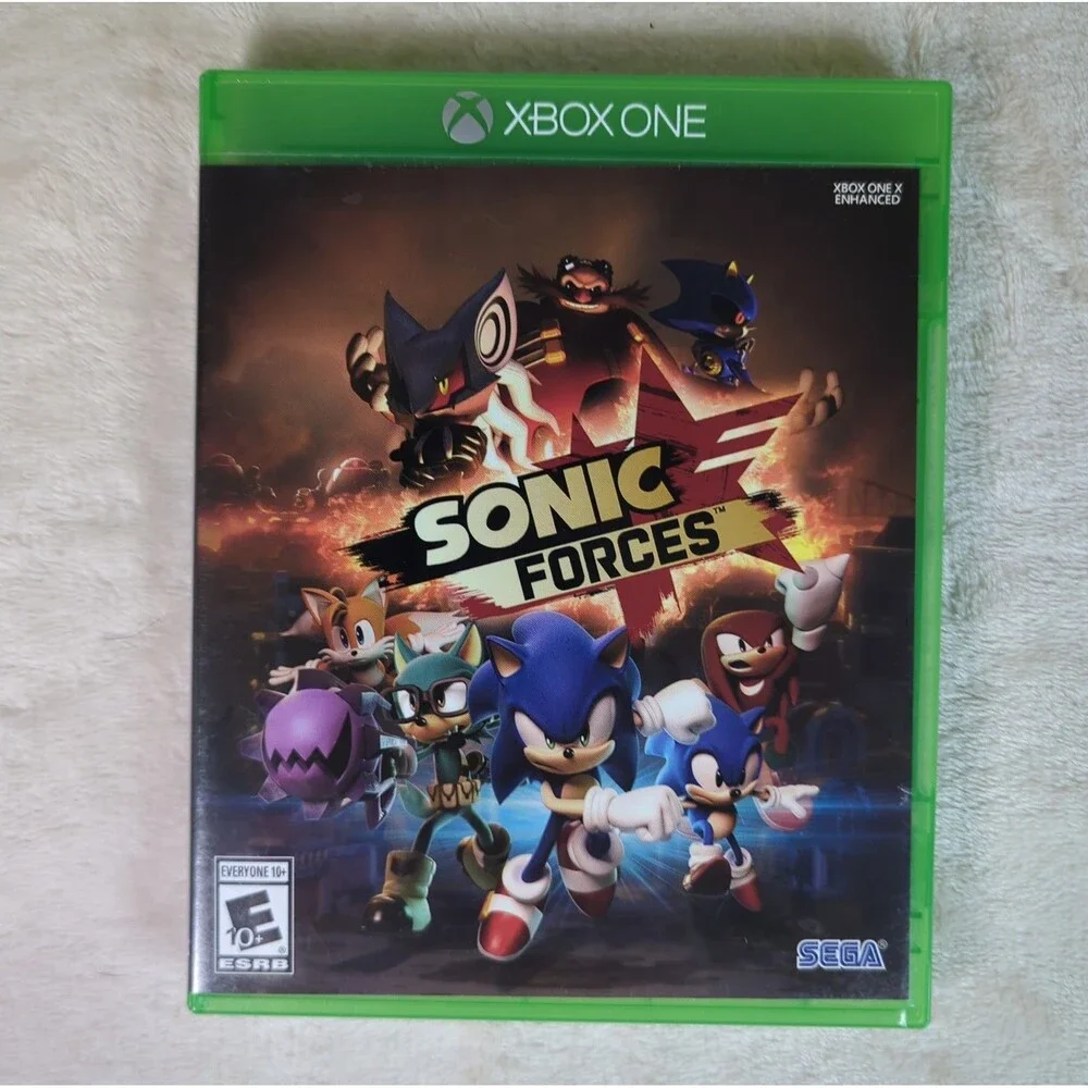 Sonic Forces (Microsoft Xbox One, 2017) Complete Tested X-Enhanced Hedgehog